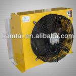 Aluminum plate-fin fan hydraulic heat exchanger