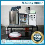 Sea water flake ice machine 1500kg/day for seafood processing