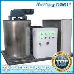 Marine water flake ice machine 1500kg/day for beef processing