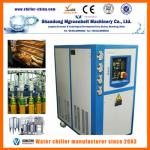 Industrial water cooled scroll chiller in box type