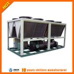 Air cooled chiller with air compressor control panel-