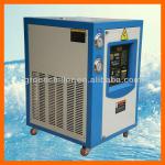 Stainless steel water chiller in food industry