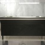 supermarket seafood freezer table-