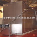 The strongest practicability simple freezing machine IQF Multi-Layer tunnel freezer