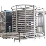 IQF spiral freezer 1000kg per hour
