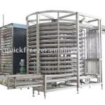 single spiral freezer for chicken/ fish