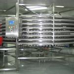 spiral iqf freezer for fish vegetable fruit