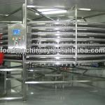 single or double spiral freezer for meat fruit vegetable food processing machine(iqf freezer)