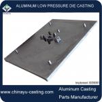Aluminum thermal transfer press heater