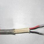J type thermocouple cable fiberglass insulated-