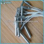 stainless steel cartridge heater in right angle type-