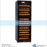 Electric Wine Cooler - Black Door, 5&#39;C-10&#39;C/10-18&#39;C, 149 Bottles, CE, TT-RW149A-2