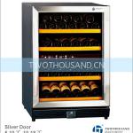 Wine Cooler - Silver Door, 5&#39;C-10&#39;C/10-18&#39;C, 45 Bottles, CE, TT-RW45B-2-