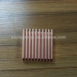 Copper heatsink for customized amplifier heatsink