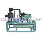 Double Stage Combined Water Cooled Water Chiller Industrial Chiller Compressor