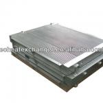 plate-fin air cooler for air/gas compressor