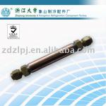 Copper filter drier with brass nuts for refrigeration
