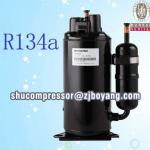 BV compressor for desiccating dry cleaning machine