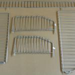 Rack welded wire fence panels,movable shelf fence,shelf fencing equipment