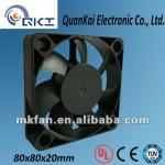 12v dc machinery cooling fan 8020