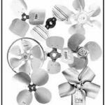 metal and steel fan blades