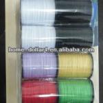 10PC sewing thread yarn raw with different color 100 polyester sewing thread yarn