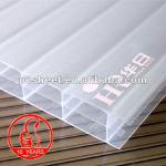 Clear polycarbonate hollow sheet