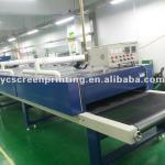 low temperature infrared conveyor dryer for drying screen printed garment, cutted frabic and T-shirt