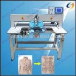 ultrasound rhinestone hot fix setting machine on garment/clothes