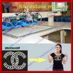 2013 Most welcome intelligent hot fix rhinestone pattern machine for apparel manufacturer