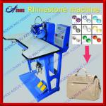 2013 New Arrival labor saving apparel machinery TWO heads TWO colors Hot Fix Machine