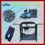 2013 New Arrival labor saving apparel machinery TWO heads TWO colors hotfix rhinestone machine