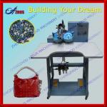 2013 Labor saving apparel machinery 2 colors Half Automatic Hot Fixing Machine