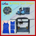 2013 Labor saving apparel machinery 2 colors ultrasonic hot fix rhinestone setting machine