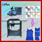 2013 Labor saving apparel machinery two colors auto hot fix machine for clothing manufacturer