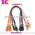 Kz90099-2 canvas bag genuine leather Handles