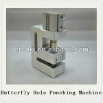 China manufacture automatic butterfly hole punching machine
