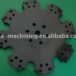 Carbon machining and bluing
