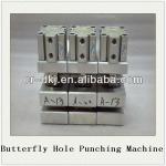 Most welcomed china manufacture automatic butterfly hole punching machine