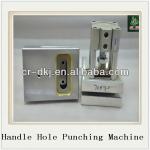 plastic shopping bag punch handle hole machine,customized d-out punch machine