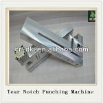 Automatic Plastic Tear Notch Hole Punching Machine