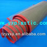 ptfe mesh fabric with red egde reinforcement