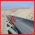 Rubber conveyor belt for sand and gravel
