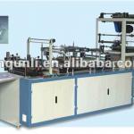 Disposable plastic glove making machine