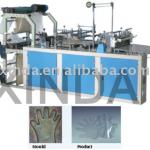 Gloves making machine