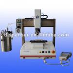 Automatic liquid dispensing making machine for glove