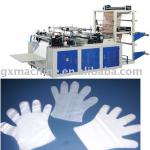 Plastic PE disposable plastic glove making machine