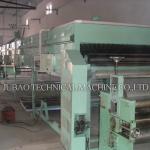 PVC cloth dotting and coating machine-