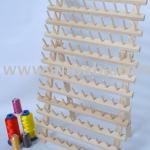 Wooden Thread Rack for Embroidery and Sewing Threads