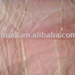 organza curtain fabric, organza fabric for curtain, yarn dyed and burn-out voile organza fabric